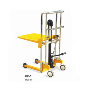 Apilador manual 400kg, con mesada